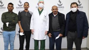 Şifa bulmak için Sudan’dan SANKO’ya geldi..