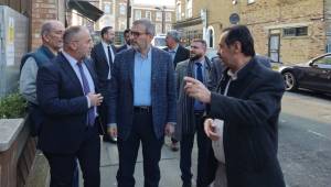 Mahir Ünal, İngiltere'de MÜSİAD'la görüştü