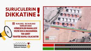 Büyükşehir’den Sürücülere Uyarı..