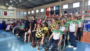 Engelli sporcular Türkoğlu'nda buluştu...