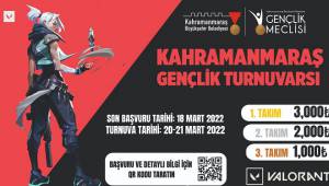Kahramanmaraş Gençlik Turnuvası Başlıyor..