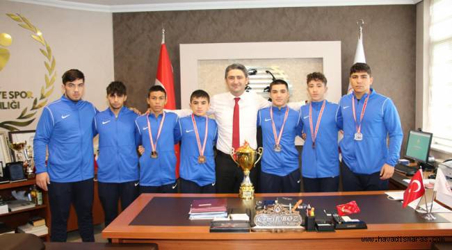 Kahramanmaraş’ın Pehlivanları Türkiye Şampiyonu 