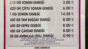 Kahramanmaraş’ta ekmeğe zam geldi
