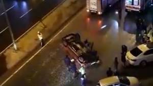 Kahramanmaraş'ta otomobil takla attı: 3 yaralı