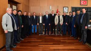 Muhtarlardan Başkan Güngör’e Ziyaret..