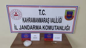 Pazarcık’ta üzerinde uyuşturucuyla yakalandı