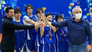 SANKO Okulları Yıldız Erkek Basketbol Takımı İl Birincisi Oldu