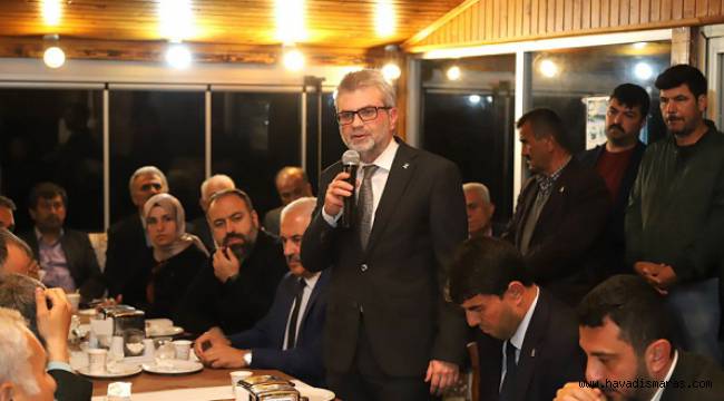 AK Parti İl Başkanı Görgel, Andırın’da gönül sofrasına konuk oldu..