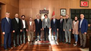 Başkan Güngör MKYK Üyesi Türel'i Ağırladı
