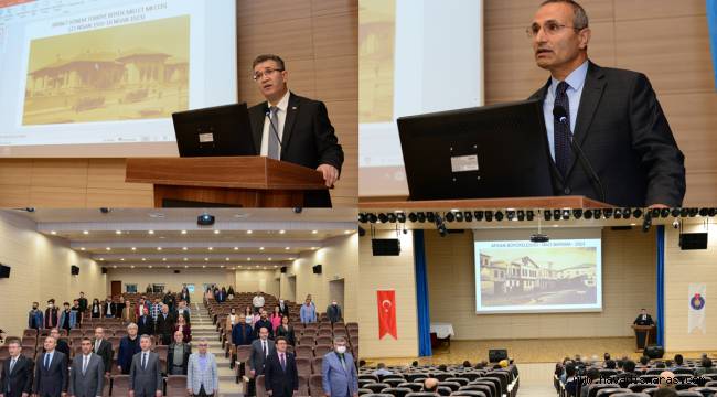 KSÜ’de , ‘Açılışının 102 yılında Türkiye Büyük Millet Meclisi ve Milli Egemenlik’ Konferansı Düzenlendi 