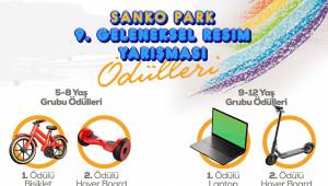 SANKO Park’da Çocuklara yönelik ödüllü yarışma..