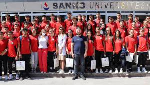 Adil Sani Konukoğlu Spor Lisesi öğrencileri SANKO’da..