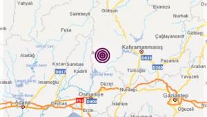 Andırın’da deprem oldu