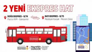 Büyükşehir’den İki Yeni Ekspres Hat..