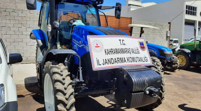 Kahramanmaraş’ta çalınan traktör Şanlıurfa'da bulundu 