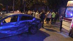 Kahramanmaraş’ta iki otomobil çarpıştı: 2 yaralı
