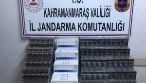 Kahramanmaraş’ta kaçak sigara operasyonu