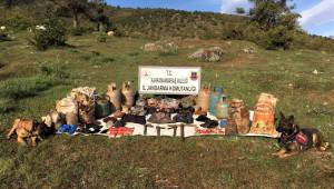 Kahramanmaraş’ta PKK’ya ait yaşam sığınağı imha edildi