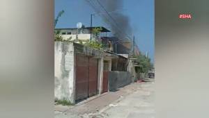 Mutfak tüpleri bomba gibi patladı