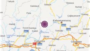 Andırın’da 2.2 şiddetinde deprem
