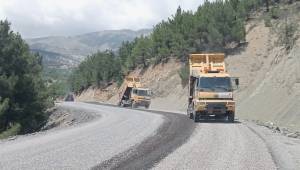 Boyalı Mahallesi'nde asfalt çalışmaları başladı