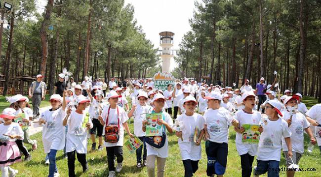 Heyecan Bahçesi, Dünya Çevre Gününde çocukları ağırladı..