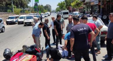 Kahramanmaraş’ta otomobil ile motosiklet çarpıştı: 1 yaralı