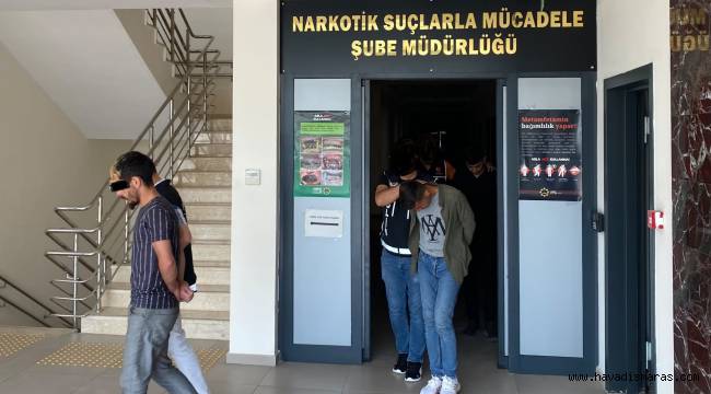 Kahramanmaraş’ta uyuşturucudan 4 kişi tutuklandı