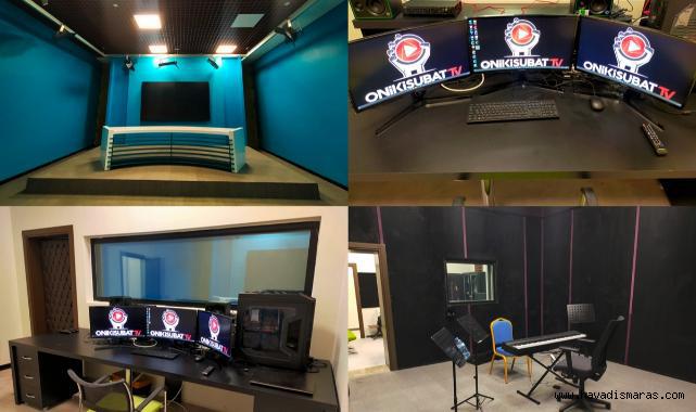 Onikişubat Belediyesi’nin son teknoloji stüdyosu yayına hazır 