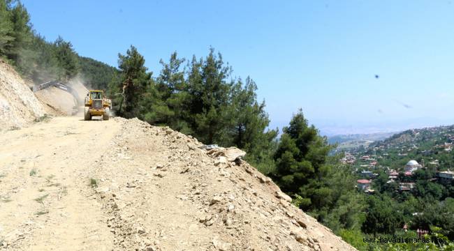 Yavşan Yaylası İçin 4 Kilometrelik Yeni Bir Yol Açıyor
