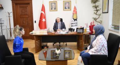 Başkan Mahçiçek, “Sevilay kızımız, hem ülkemiz hem de Kahramanmaraş’ımız için önemli bir değer” 