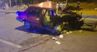 Kahramanmaraş’ta feci kaza: 1 ölü 2 yaralı