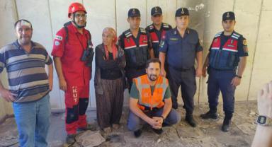 Kahramanmaraş’ta kayıp zihinsel engelli kadın metruk binada bulundu