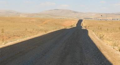 Afşin’de 15 Kilometrelik Grup Yolunda Çalışmalar Tamamlanıyor