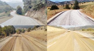Andırın ve Göksun’un iki mahallesinde daha yol yenileme çalışmaları tamamlandı