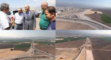 Dulkadiroğlu - Çağlayancerit Yolunda İlk Kazma Vuruldu
