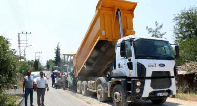 Erenler Grup Yolu’nda Asfalt Çalışmaları Sürüyor