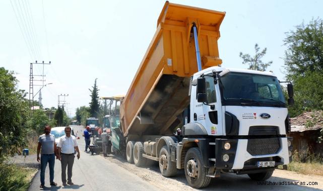 Erenler Grup Yolu’nda Asfalt Çalışmaları Sürüyor