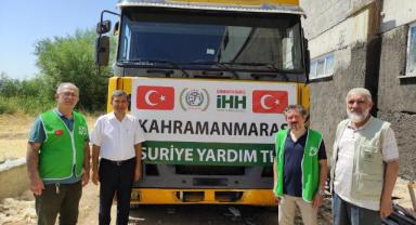 İHH’dan Suriye’nin İdlib kendine un yardımı