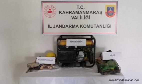 İzinsiz kazı yapan 3 kişi yakalandı..