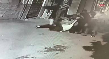 Kahramanmaraş’ta kavga anı kamerada