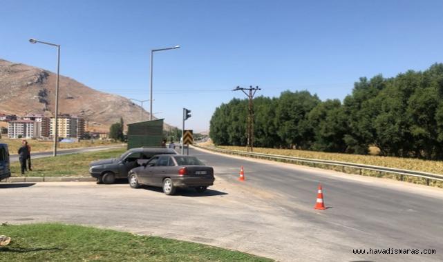 İki otomobil çarpıştı: 1 yaralı..