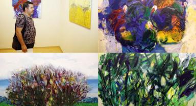 Ressam Durmuş’un SANKO Sanat Galerisin’deki Sergisi İlgi Görüyor