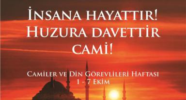 Başkan Mahçiçek: ““Camilerimiz edep, ahlak, ilim ve irfanın aşılandığı eğitim merkezleridir”