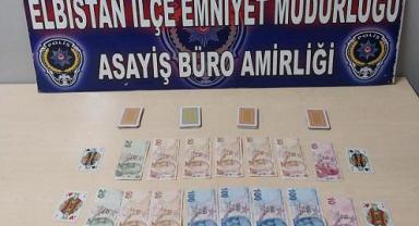 Elbistan’da kumar operasyonu..