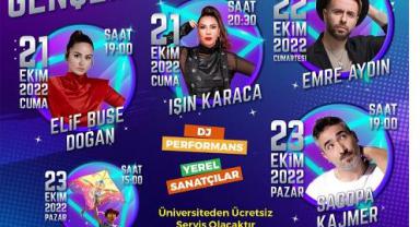 EXPO 2023 Gençlik Festivali’nde peş peşe 4 muhteşem konser..
