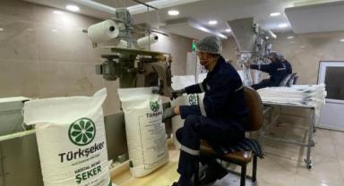 Kahramanmaraş’ta 14 bin 500 ton şeker üretildi