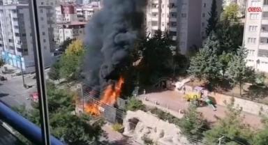 Kahramanmaraş’ta korkutan yangın