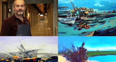 Ressam Doç. Dr. Türe: “Doğanın Sergilediği Güzellikleri Tuvalime Aktararak Resmediyorum” 