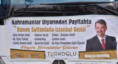 Türkoğlu’lu Hanım Sultanlar İstanbul'u Doyasıya Gezdi